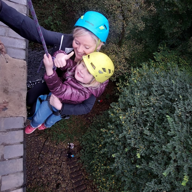 Abseilen kann jeder genießen