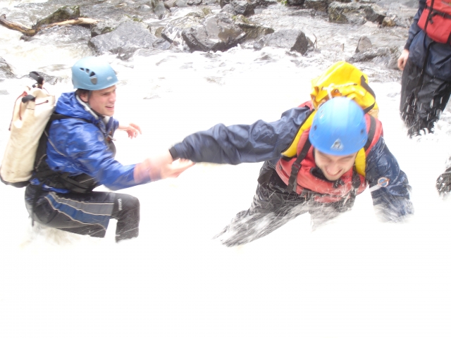  Marche dans les gorges 