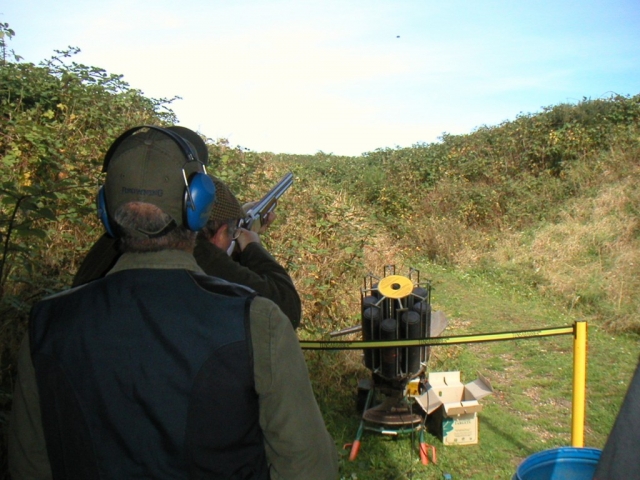 Clay Trap ready to go