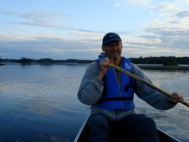 Favorable weather canoeing