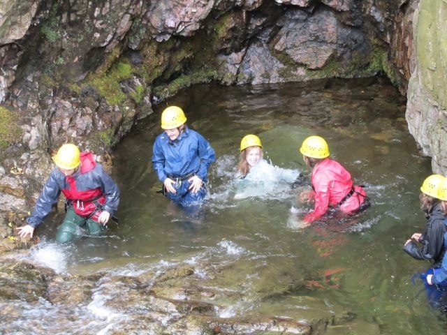 Swimming by the waters