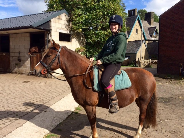 Outdoor Hacking in Dam Top Riding Centre