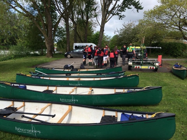 Le nostre canoe sono pronte