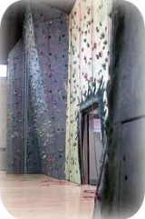 Take on our indoor climbing wall