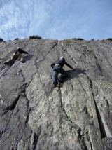  escalando la inmensa rock 