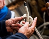 Knot tying, essential for sailing