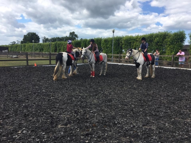 The Open Arena at Barton Field Farm Equestrian Centre.