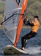 Super plaisir de la planche à voile 