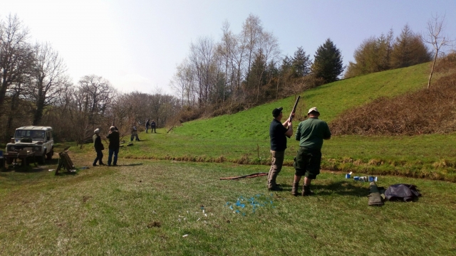 Clay Pigeon Shooting in Tiverton