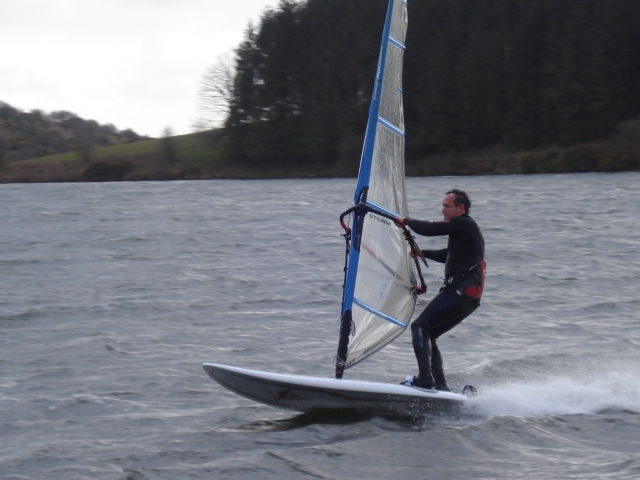 Afternoon windsurfing