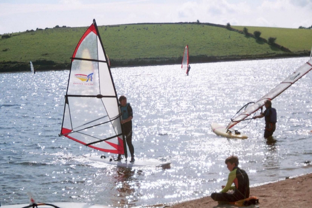 windsurfing