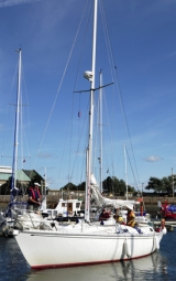  我们的一艘游艇 