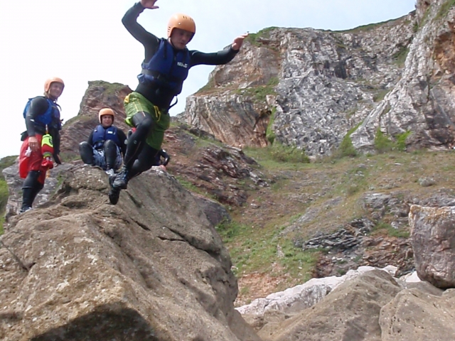  Big Jump Coasteering 