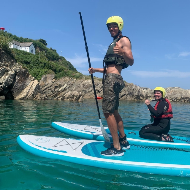  Paddleboarding en Cornwall 