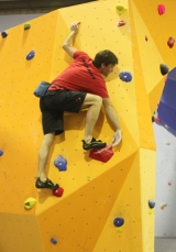 Indoor bouldering