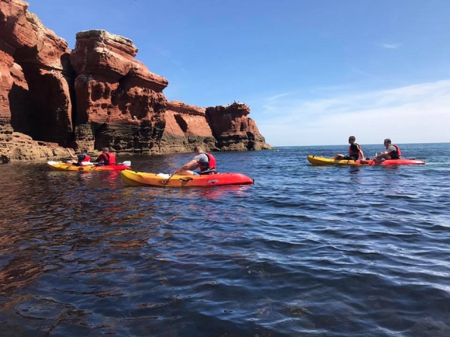  Visite à Orcombe Point 