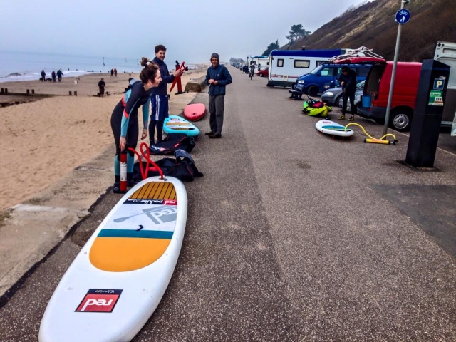  SUP sur le front de mer 