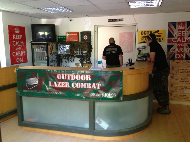  combattimento laser di ricezione 