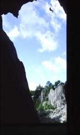 Extreme abseiling