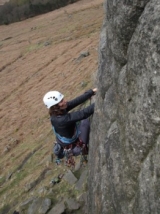 Crag climbing