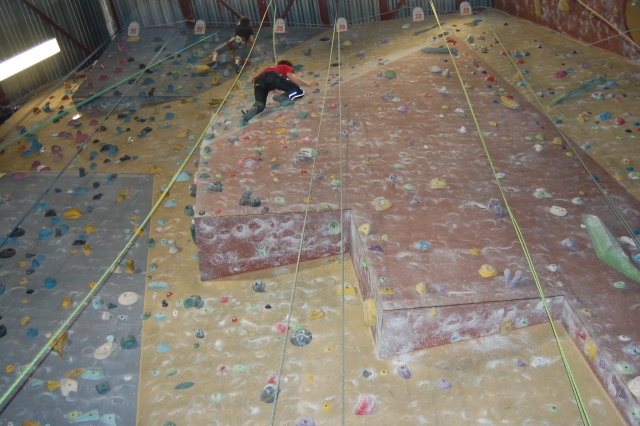  Rota de escalada com isolamento 