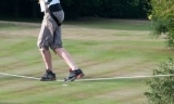 Tight rope walking