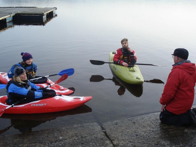  Kajakfahren mit dem Hollingworth Lake Water Activity Center 