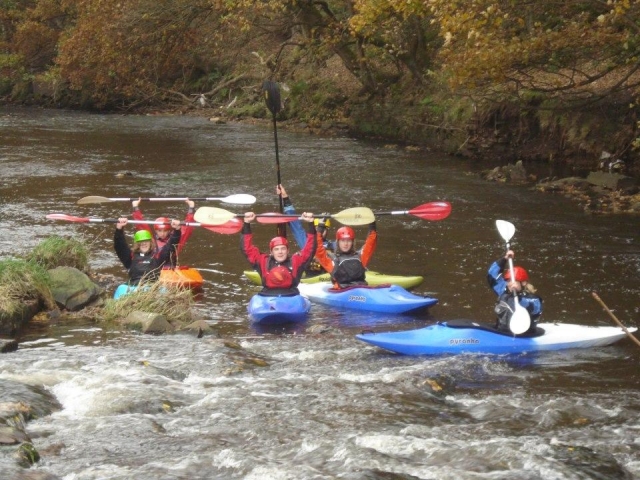  Rafting in Rochdale. 