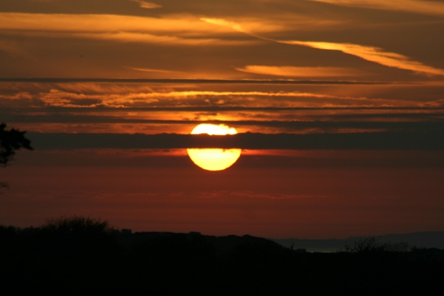 Sunset over the Llyn