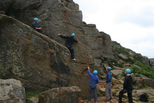 Goditi la natura e il panorama dall'alto