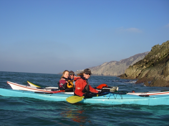 White water kayaking