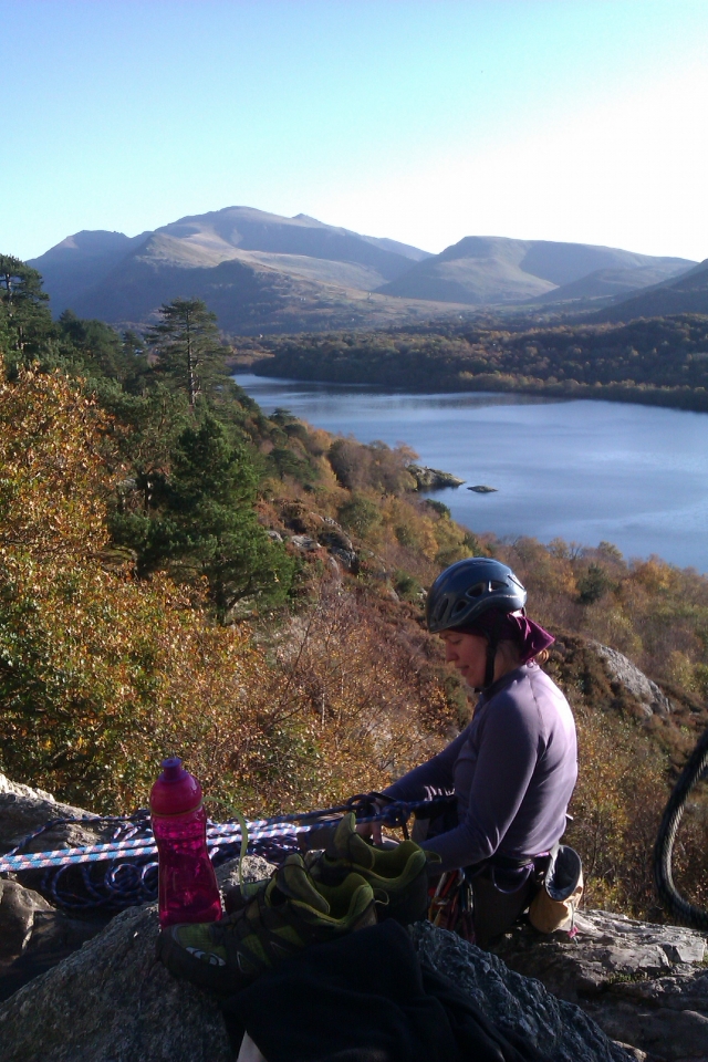 Learn to lead climb