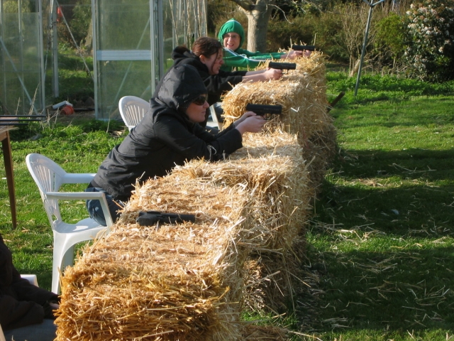 Pistolets à air comprimé 