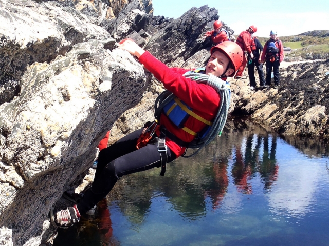 Sea level traversing.