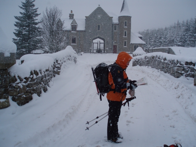  Beginn einer Winer-Munro-Wanderung 