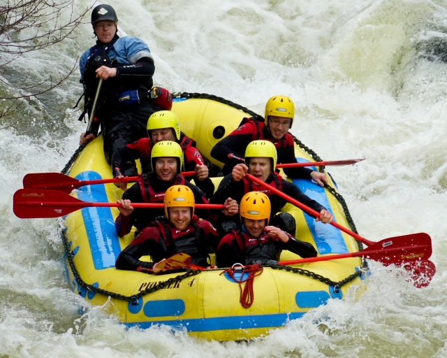  rafting on the River Dee 