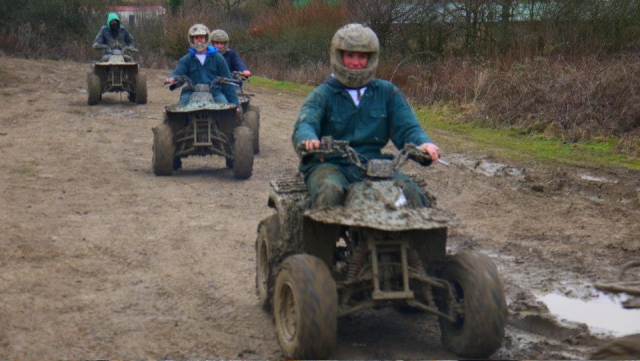  Quads machen Spaß. 