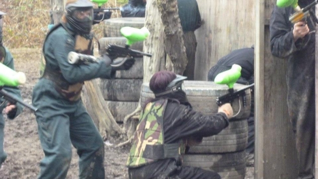  Paintball en action ! 