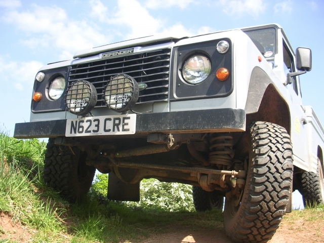  4x4 dirigir é divertido. 