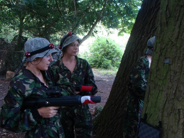 Laser tag is fun for everyone.