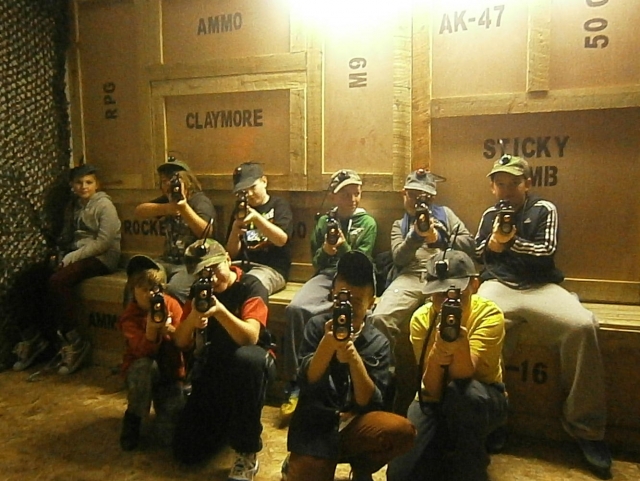 A great birthday party idea.