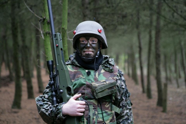 Laser games are fun for everyone.