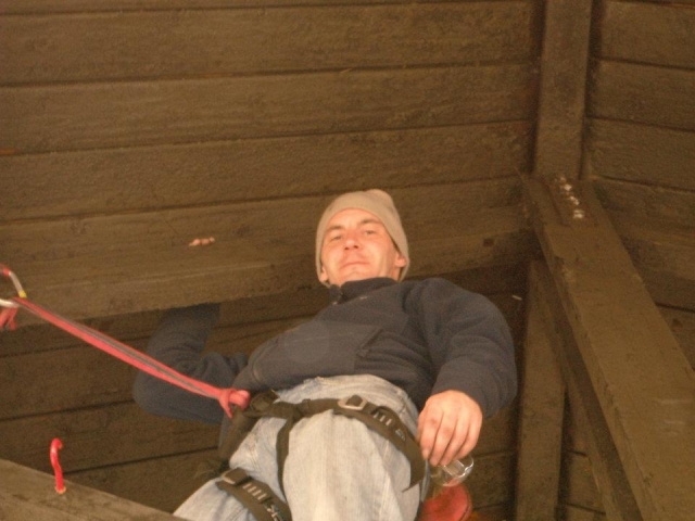 Climbing is fun- no matter where you are.