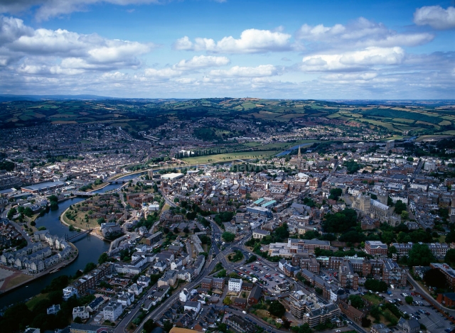  ville d'Exeter centre 