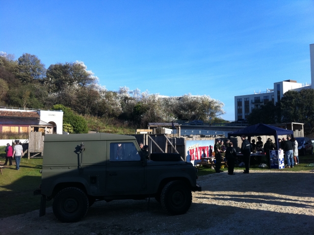 Military themed park.