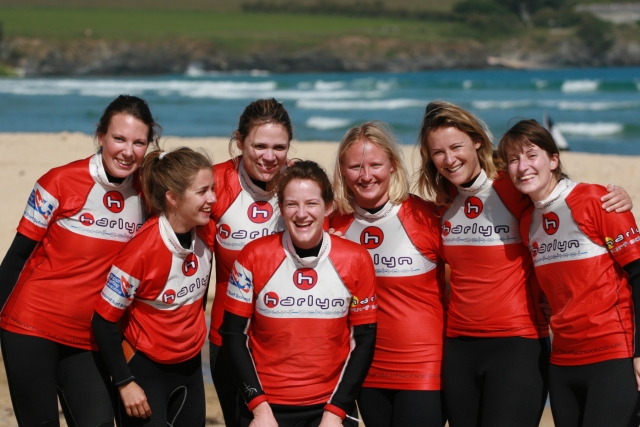 Hen Party at Harlyn Surf School