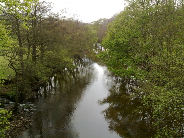 Fishing in Swaledale.