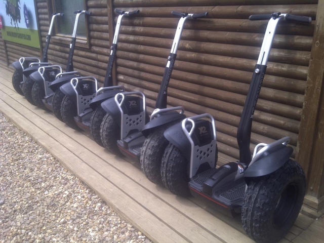 Segways in Scotland.