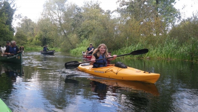 Have a great time kayaking.