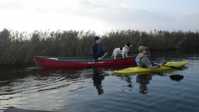 Kayaking is also available.